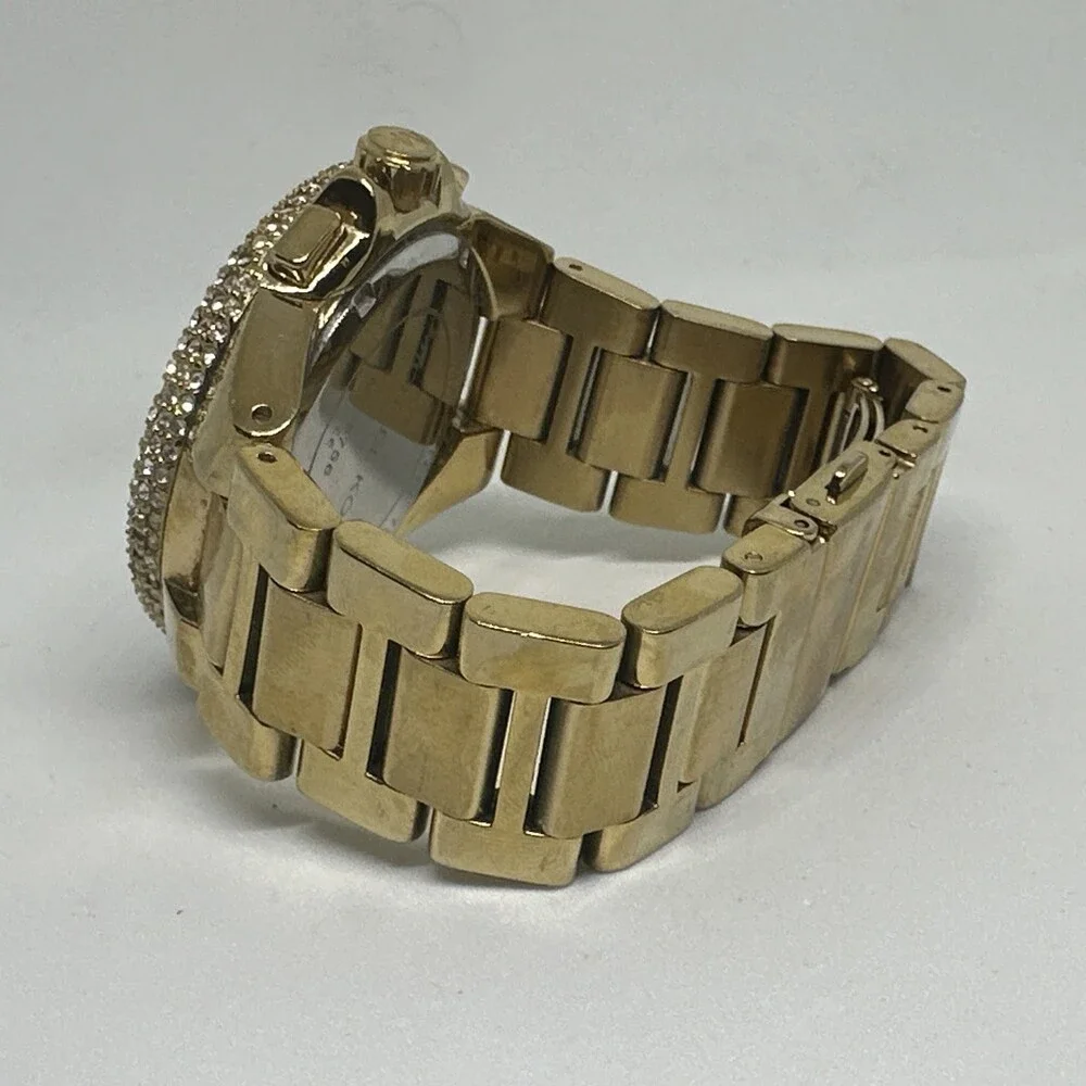 Michael Kors Bradshaw MK5756 Women Gold Stainless Steel Analog Dial Watch HME596